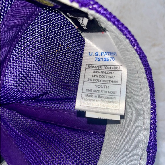 Orlando City SC Youth Hat Purple Mesh Cap MLS Soccer Adidas One Size - Picture 7 of 9